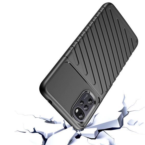 Θήκη για Motorola Moto G22, Thunder, μαύρη