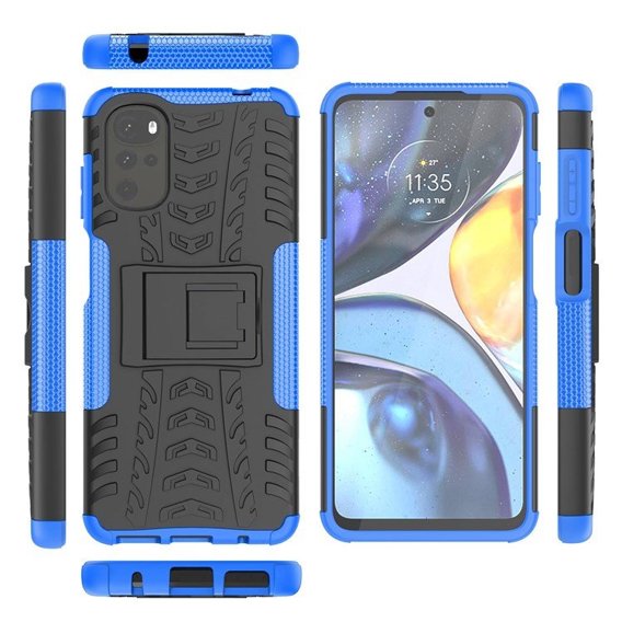 Θήκη για Motorola Moto G22, Tire Armor, μπλε