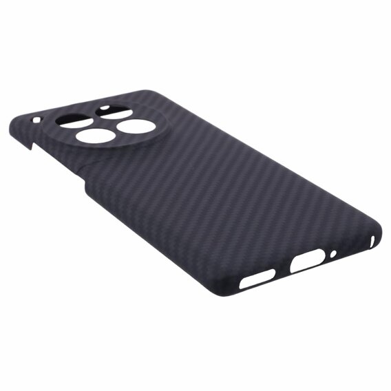 Θήκη για OnePlus 12 5G, Aramid Fiber Cover, μαύρη