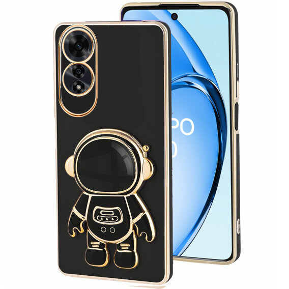 Θήκη για Oppo A60, Astronaut, μαύρη