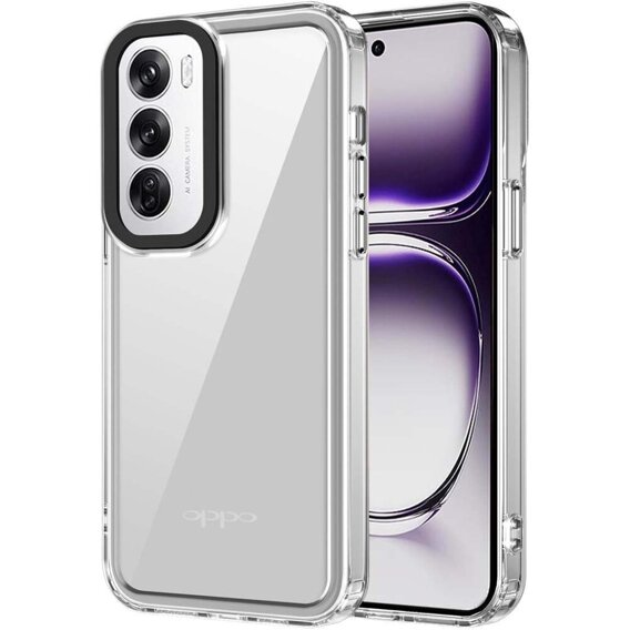 Θήκη για Oppo Reno 12 Pro, Fusion Hybrid, διαφανής