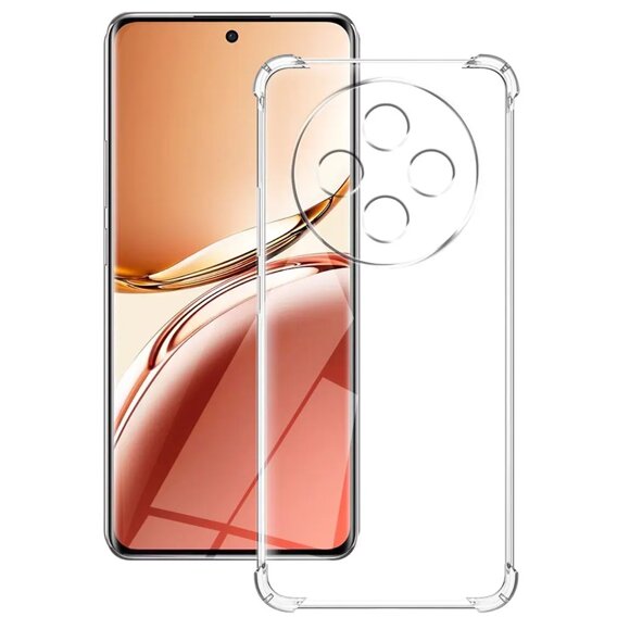 Θήκη για Oppo Reno 12FS / 12F, Dropproof, διαφανής