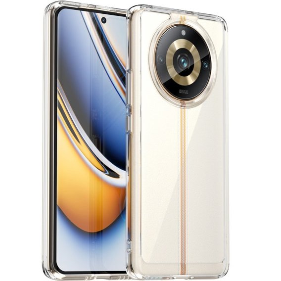 Θήκη για Realme 11 Pro 5G / 11 Pro+ 5G, Fusion Hybrid, διαφανής