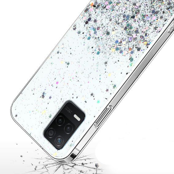 Θήκη για Realme 8 5G, Glittery, διαφανής