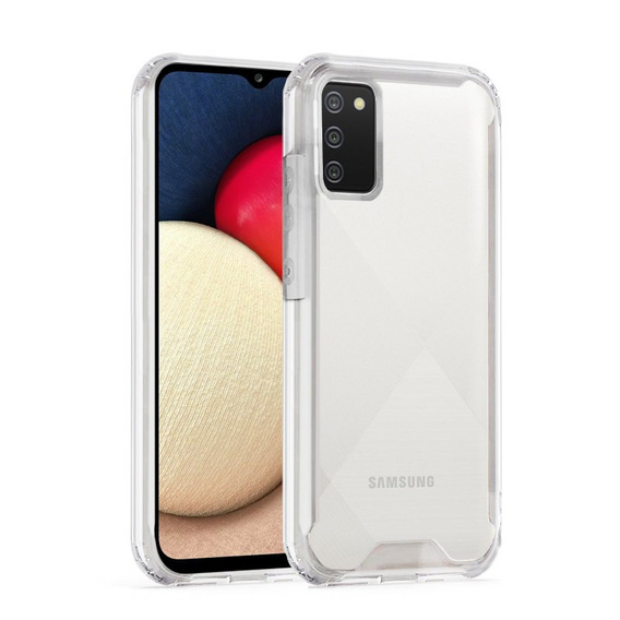 Θήκη για Samsung Galaxy A02S, AntiDrop Hybrid, διαφανής