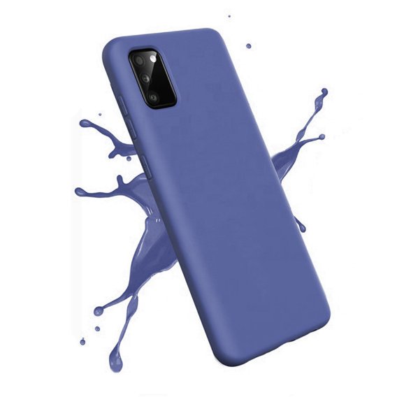 Θήκη για Samsung Galaxy A02s, Silicone Lite, σκούρο μπλε