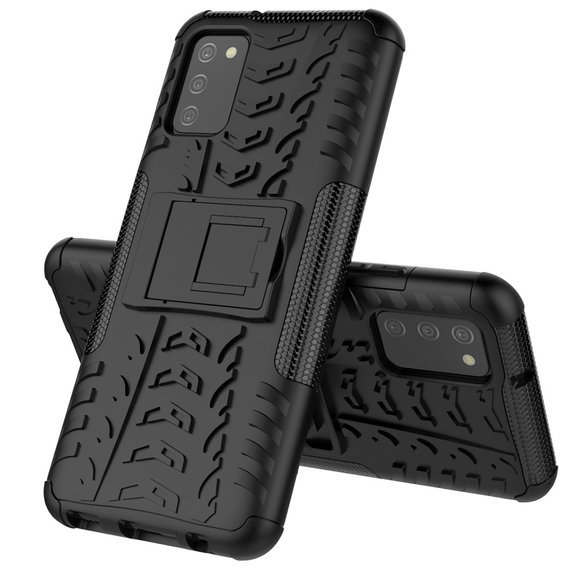 Θήκη για Samsung Galaxy A02s, Tire Armor, μαύρη