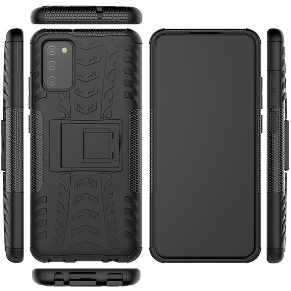 Θήκη για Samsung Galaxy A02s, Tire Armor, μαύρη