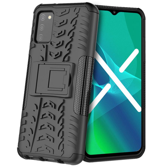 Θήκη για Samsung Galaxy A03s, Tire Armor, μαύρη