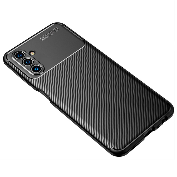 Θήκη για Samsung Galaxy A04S / A13 5G, Carbon Gel, μαύρη