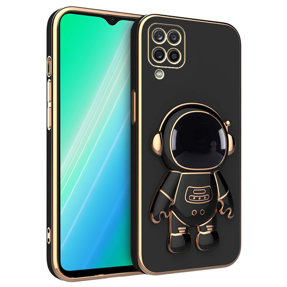 Θήκη για Samsung Galaxy A12 / M12 / A12 2021, Astronaut, μαύρη