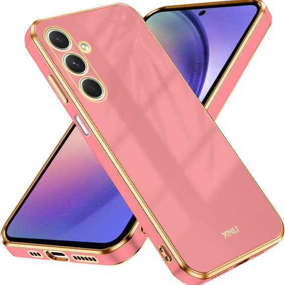 Θήκη για Samsung Galaxy A54 5G, Glamour CamShield, κόκκινη