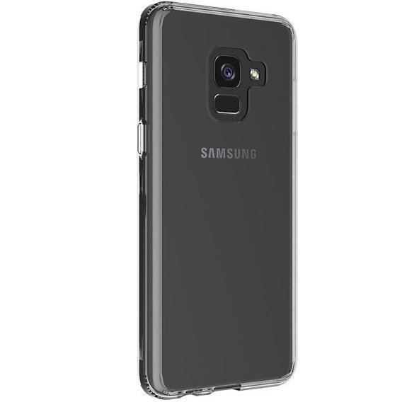 Θήκη για Samsung Galaxy A8 2018, Fusion Hybrid, διαφανής