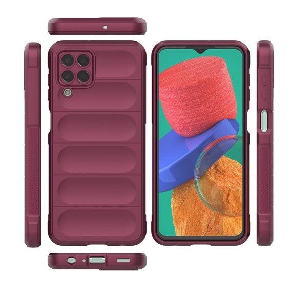 Θήκη για Samsung Galaxy M33 5G, Gaming Shockproof, μπορντό