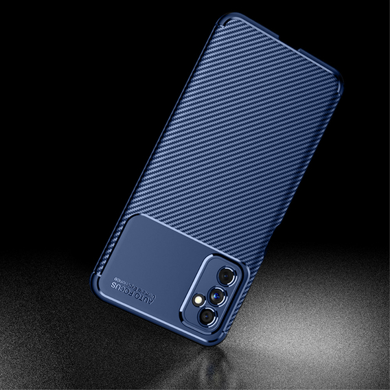 Θήκη για Samsung Galaxy M52 5G, Carbon Gel, σκούρο μπλε