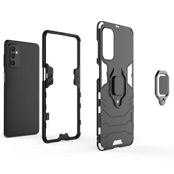 Θήκη για Samsung Galaxy M52 5G, Kickstand Ring, μπλε