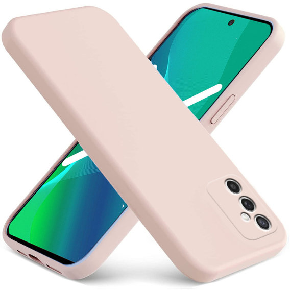 Θήκη για Samsung Galaxy M52 5G, Silicone Lite, ροζ