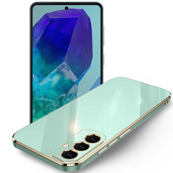 Θήκη για Samsung Galaxy M55 5G, Glamour CamShield, μέντας