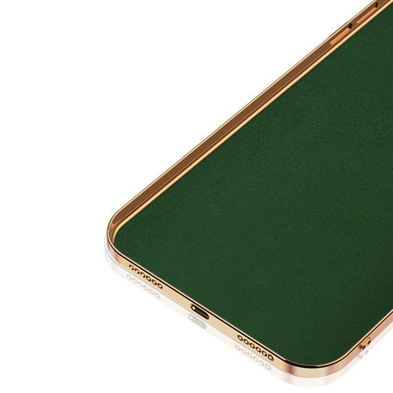 Θήκη για Samsung Galaxy S21, Electro Ring, πράσινη