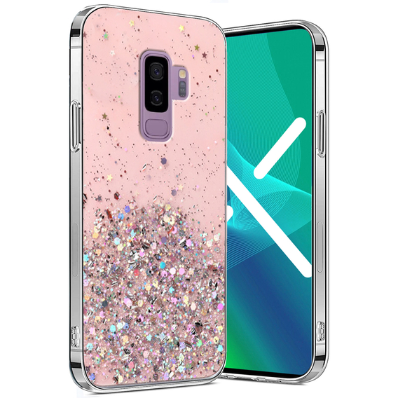 Θήκη για Samsung Galaxy S9+ Plus, Glittery, ροζ