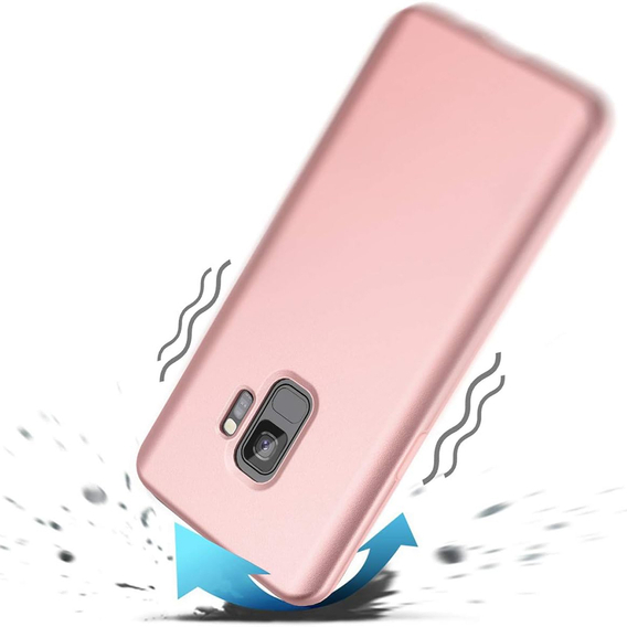 Θήκη για Samsung Galaxy S9, Suritch Full Body, ροζ rose gold