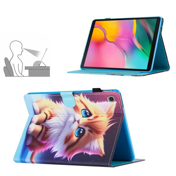 Θήκη για Samsung Galaxy Tab A7 Lite, με πτερύγιο, cat