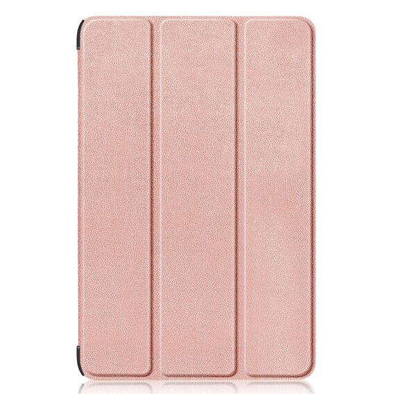 Θήκη για Samsung Galaxy Tab S9 FE+ Plus, Smartcase με χώρο για γραφίδα, ροζ rose gold