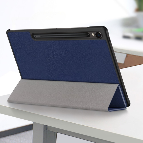 Θήκη για Samsung Galaxy Tab S9, Smartcase με χώρο για γραφίδα, σκούρο μπλε