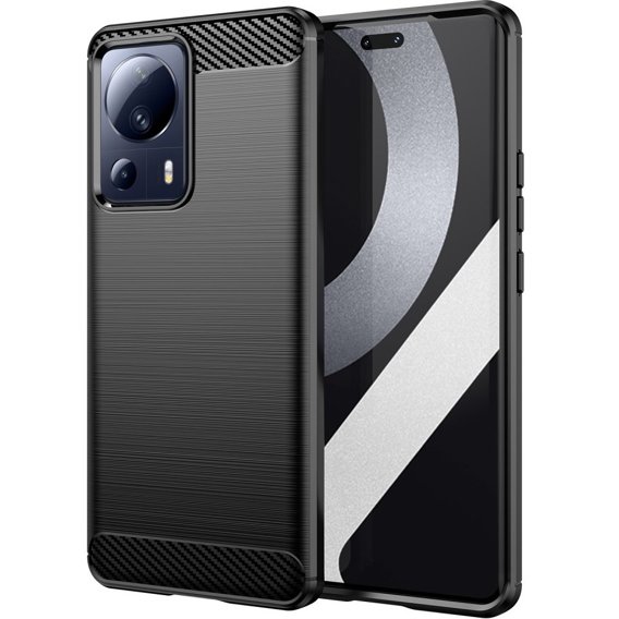 Θήκη για Xiaomi 13 Lite, Carbon, μαύρη