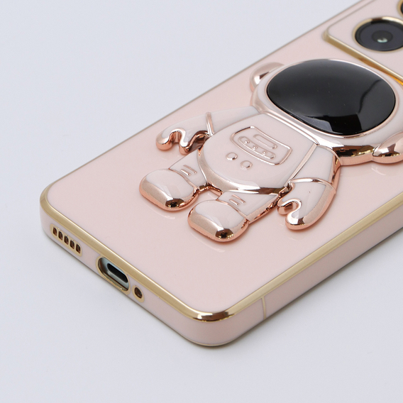 Θήκη για Xiaomi 13T / 13T Pro, Astronaut, ροζ rose gold