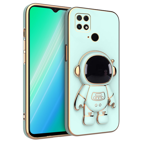 Θήκη για Xiaomi Poco C40, Astronaut, πράσινη
