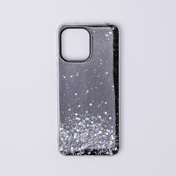 Θήκη για Xiaomi Redmi 12, Glittery, μαύρη