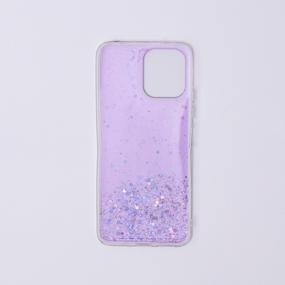 Θήκη για Xiaomi Redmi 12, Glittery, μωβ