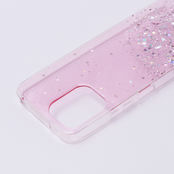 Θήκη για Xiaomi Redmi 12, Glittery, ροζ