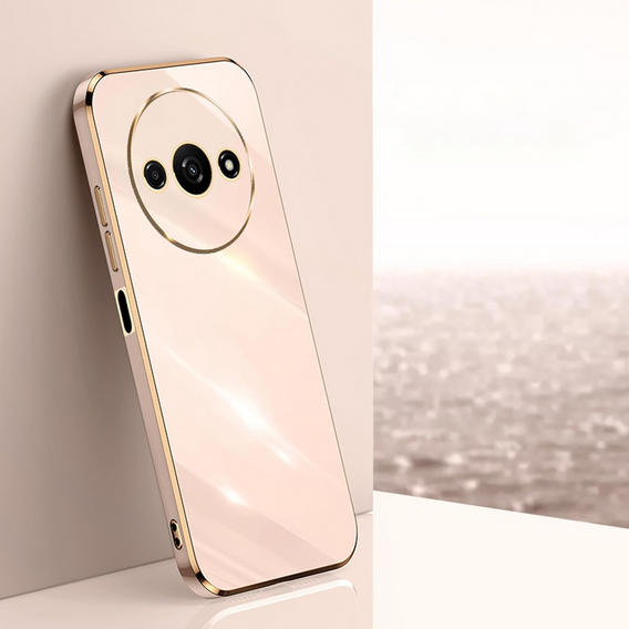 Θήκη για Xiaomi Redmi A3, Glamour CamShield, ροζ rose gold