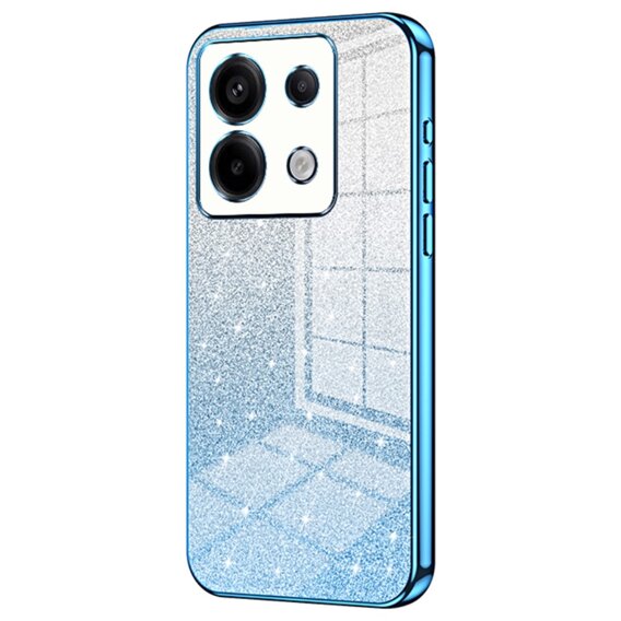 Θήκη για Xiaomi Redmi Note 13 Pro 5G, Glitter Case CamShield, μπλε