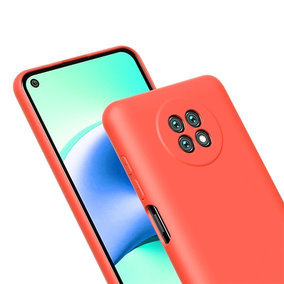 Θήκη για Xiaomi Redmi Note 9T 5G, Silicone Lite, κόκκινη