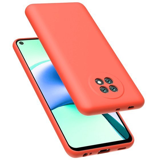 Θήκη για Xiaomi Redmi Note 9T 5G, Silicone Lite, κόκκινη