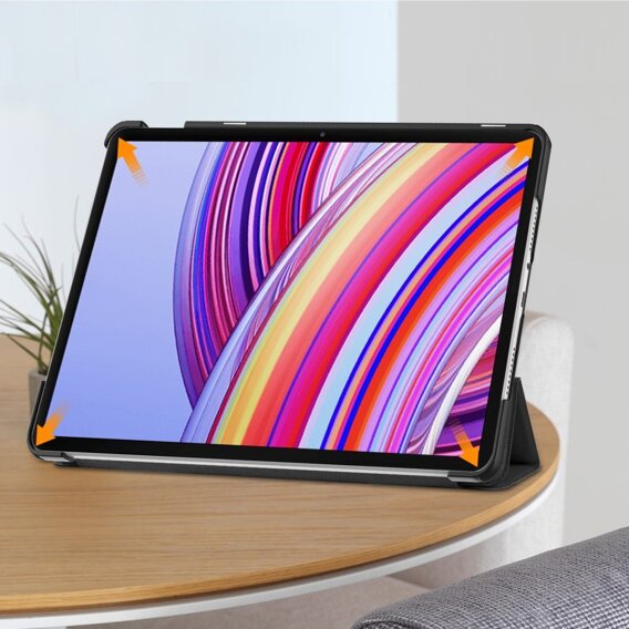 Θήκη για Xiaomi Redmi Pad Pro, Smartcase, μαύρη