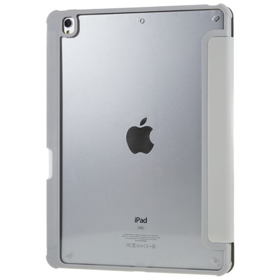 Θήκη για iPad 10.2 2021 / 2020 / 2019, Smartcase Hybrid, με χώρο για γραφίδα, γκρι