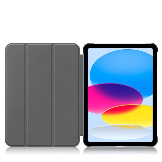 Θήκη για iPad 10.9 2022 10 Gen, Smartcase με χώρο για γραφίδα, γκρι