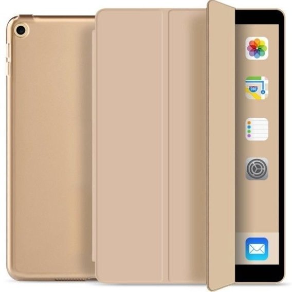 Θήκη για iPad 7/8/9 10.2 2019/2020/2021, Smartcase, χρυσή