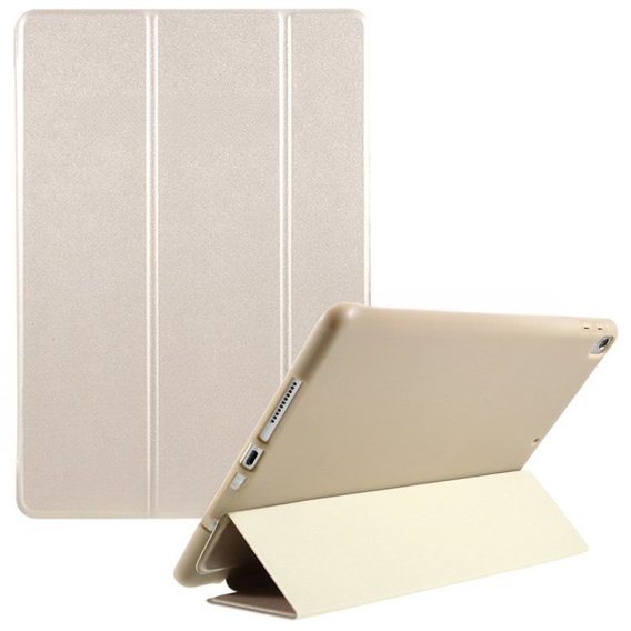 Θήκη για iPad 7/8/9 10.2 2019/2020/2021, Smartcase, χρυσή