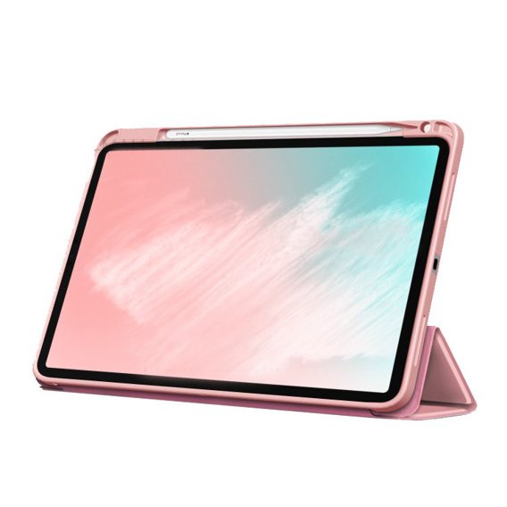 Θήκη για iPad Air 4 2020 / Air 5 2022 10.9", Smartcase με χώρο για γραφίδα, ροζ