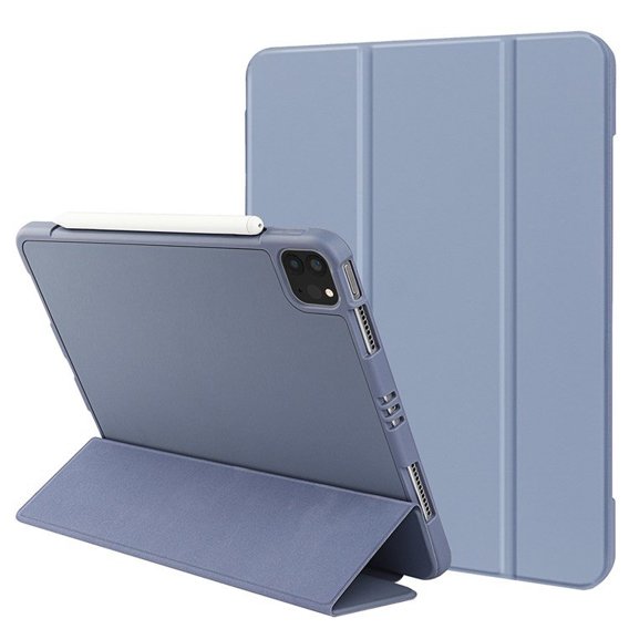 Θήκη για iPad Pro 11 2021/2022, Smartcase με χώρο για γραφίδα, μωβ