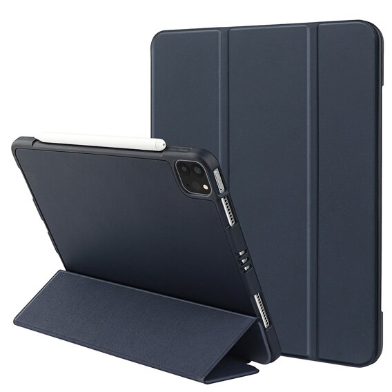 Θήκη για iPad Pro 11 2021/2022, Smartcase με χώρο για γραφίδα, σκούρο μπλε