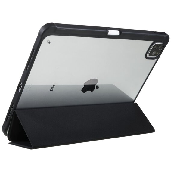 Θήκη για iPad Pro 11 2022 / 2021 / 2020 / 2018, Smartcase Hybrid, με χώρο για γραφίδα, μαύρη