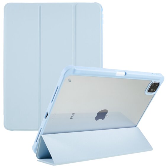 Θήκη για iPad Pro 11 2022 / 2021 / 2020 / 2018, Smartcase Hybrid, με χώρο για γραφίδα, μπλε