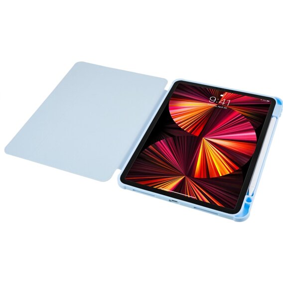 Θήκη για iPad Pro 11 2022 / 2021 / 2020 / 2018, Smartcase Hybrid, με χώρο για γραφίδα, μπλε