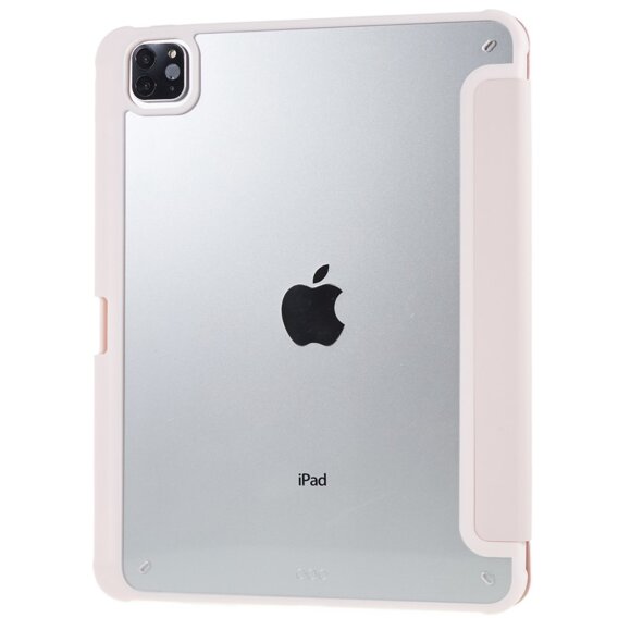 Θήκη για iPad Pro 11 2022 / 2021 / 2020 / 2018, Smartcase Hybrid, με χώρο για γραφίδα, ροζ